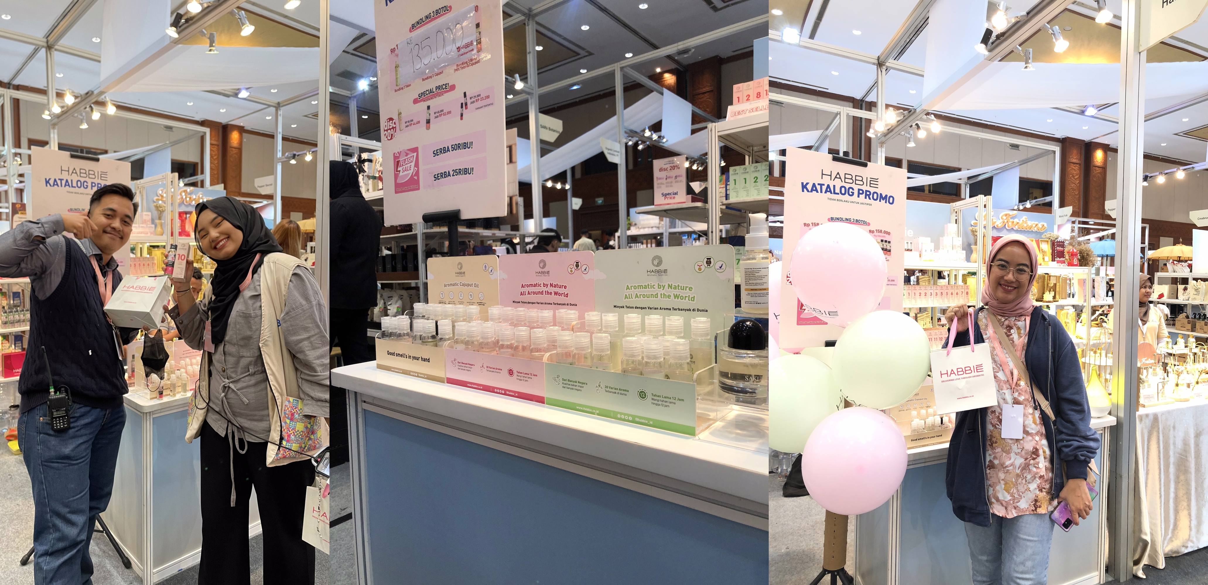 Habbie Sapa Pasar Internasional Lewat UMKM EXPO(RT) BRILIANPRENEUR 2023